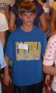 Austin at a faith Camp reunion a few years before he was shot.