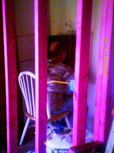 Another shot of the same work. The chair probably would not have been their twenty years earlier.