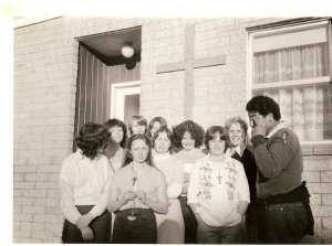 Maranatha Youth Group in New Zealand-- my good friends at the dawn of the 1980's